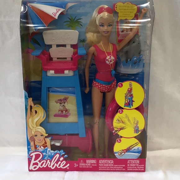 Mattel Barbie Lifeguard Play Set - Picture 1 of 7